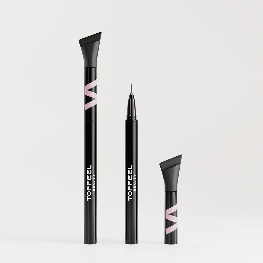 Liquid Eyeliner Pen with Silicone Blender