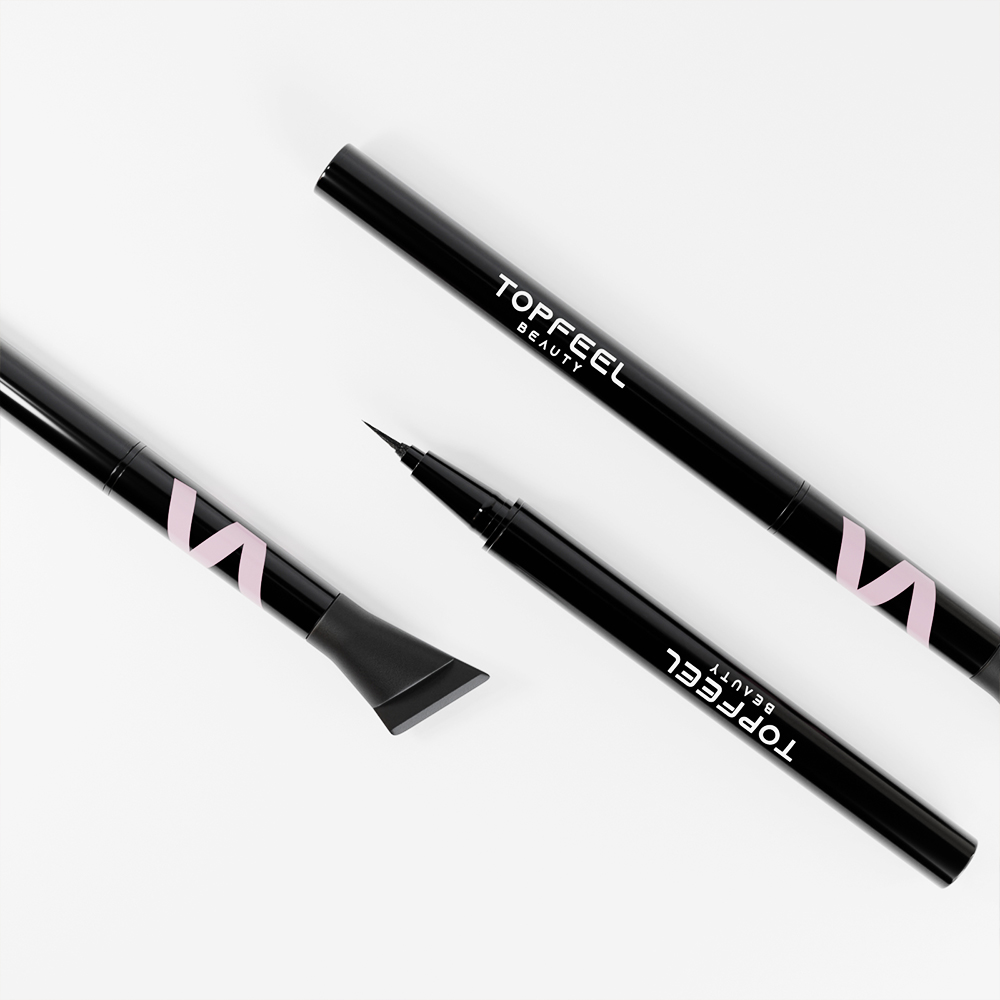 Liquid Eyeliner Pen with Silicone Blender