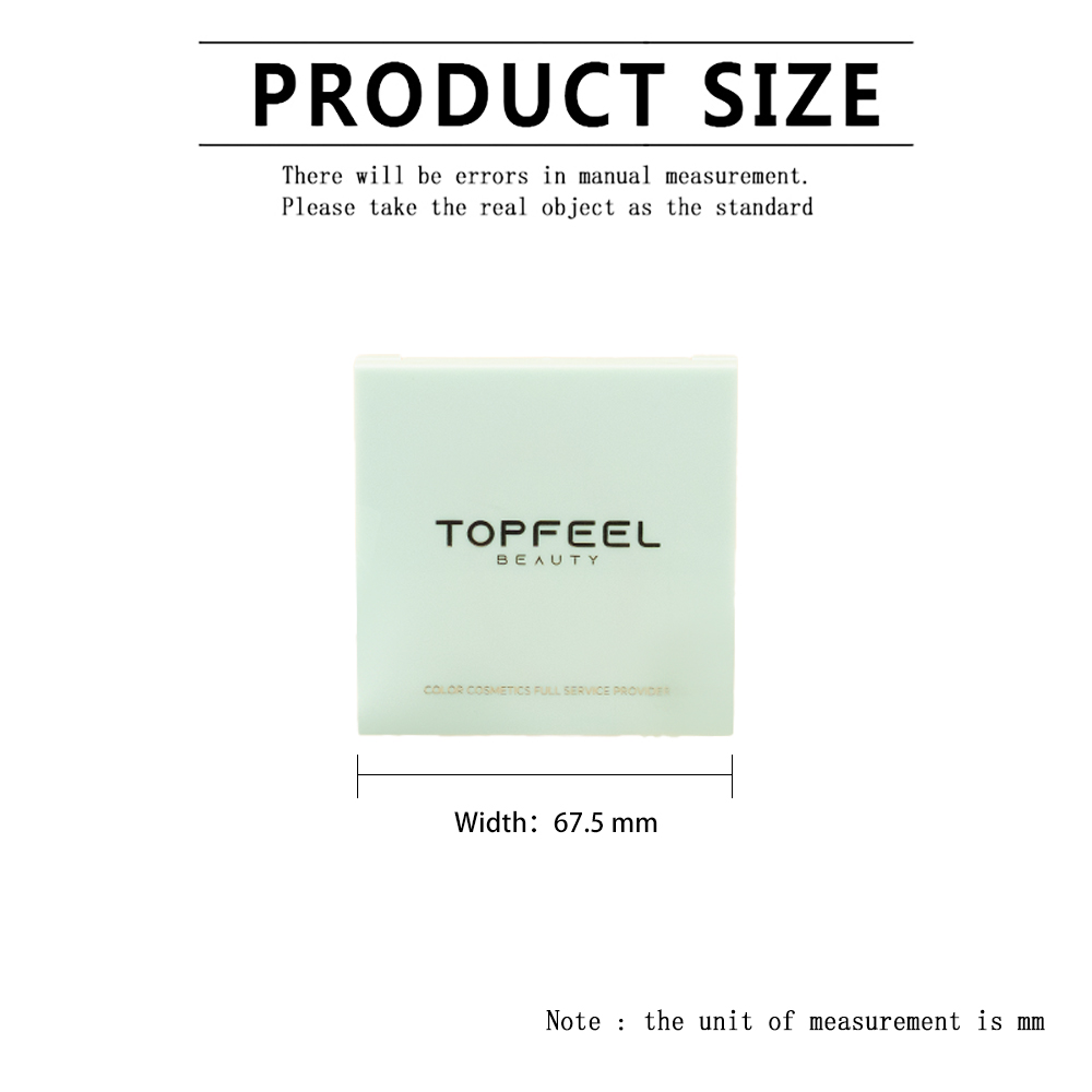 Four Color Eyeshadow Palette Size