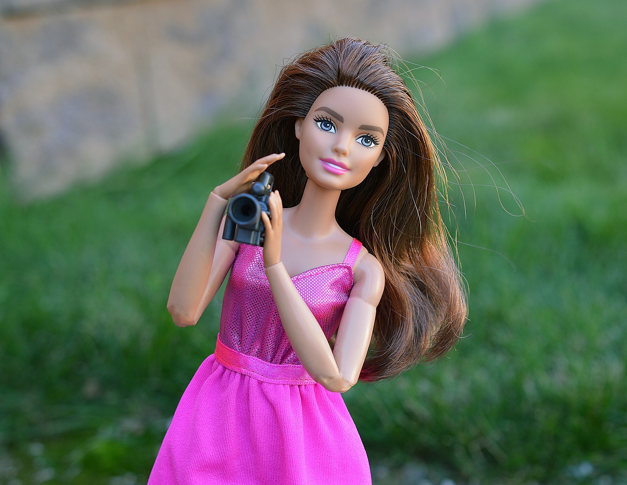 Barbie makeup-
