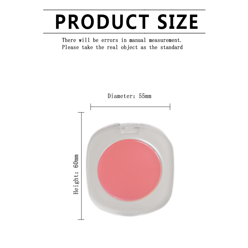 Cream Blush Size