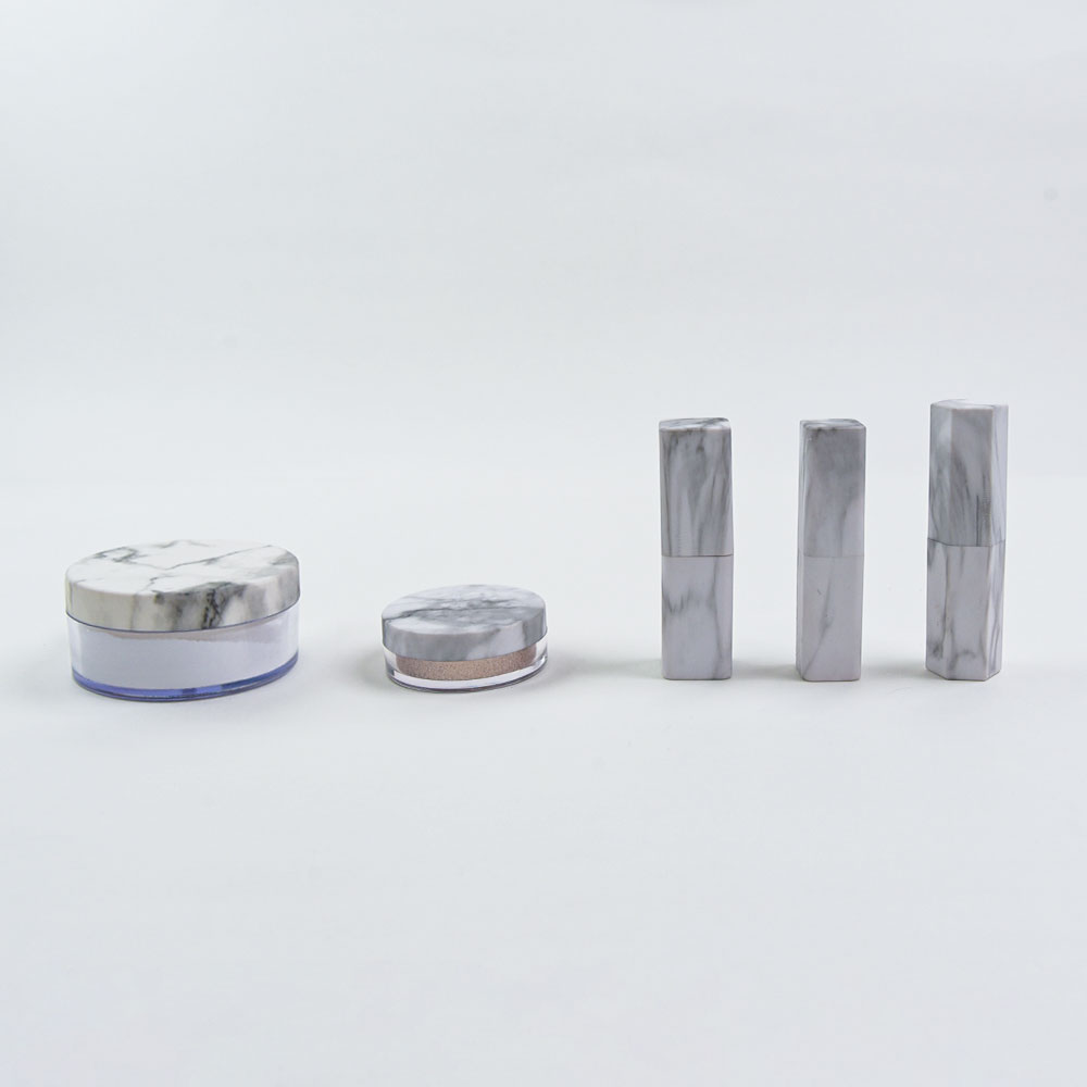 Marble pattern makeup set.5