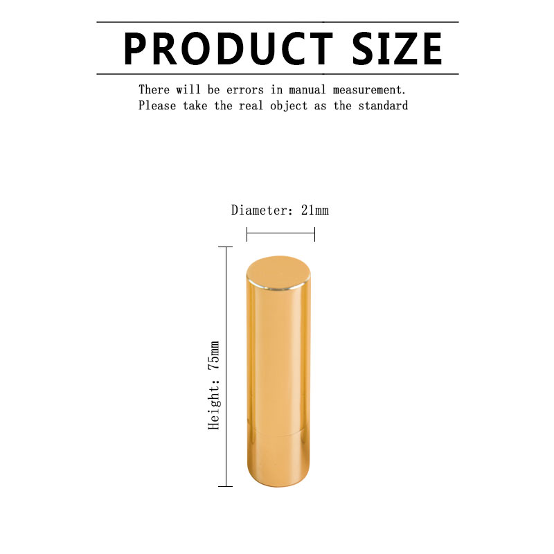 Two-toned lipstick Size