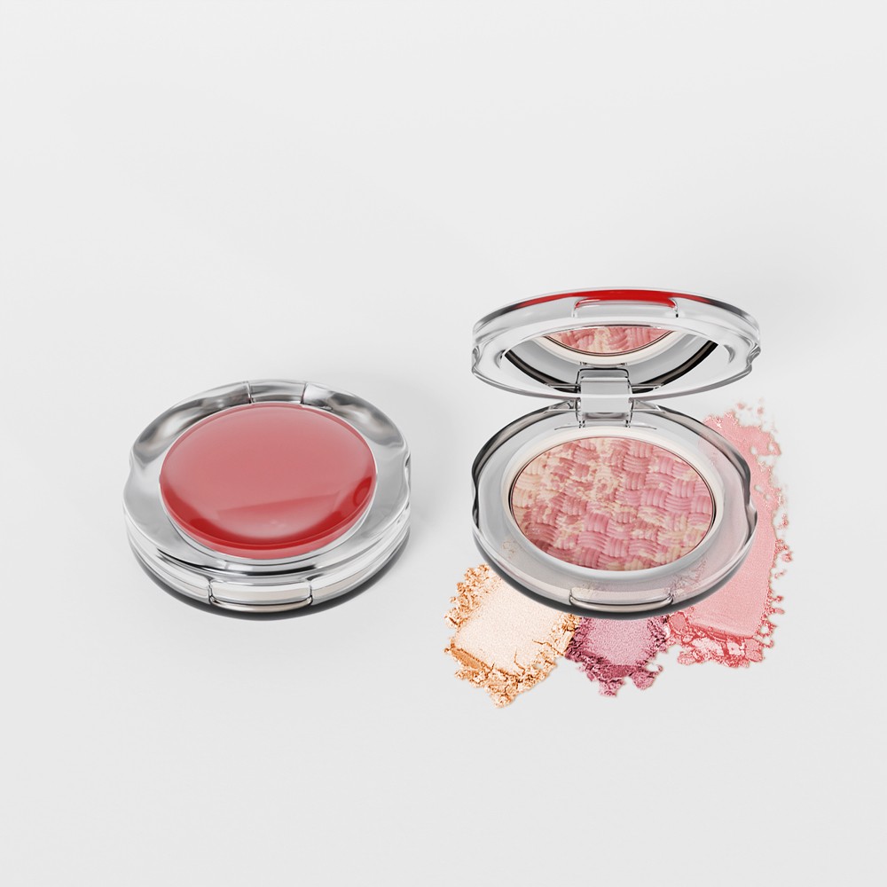 3-color Dimensional Botanical Formula Blush