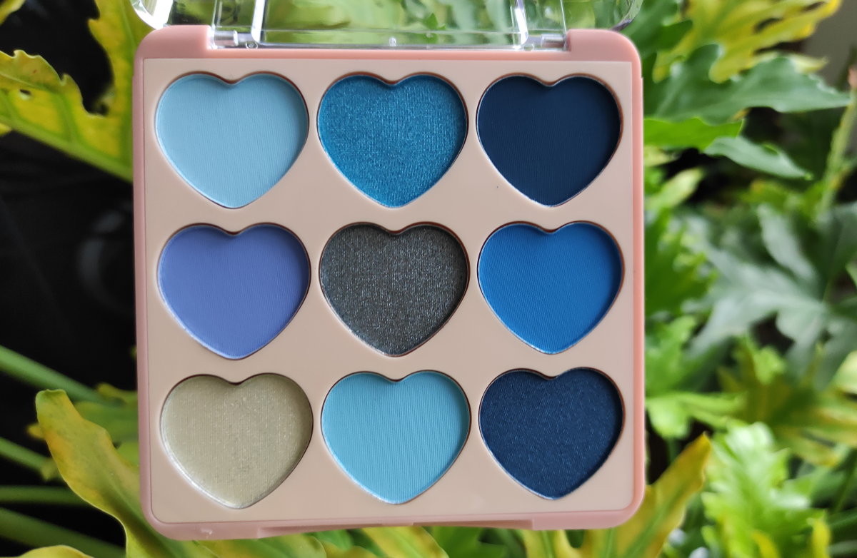 blue eyeshadow topfeelbeauty