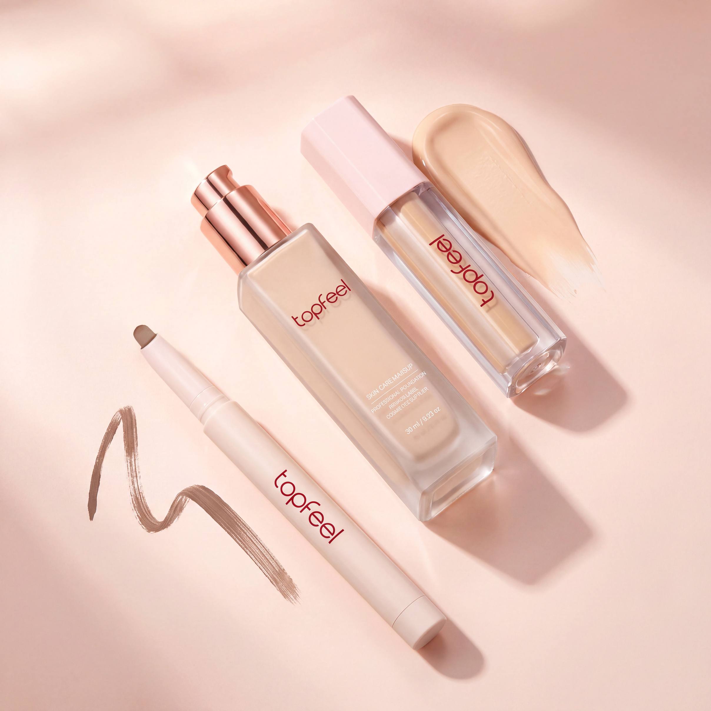 private label foundation concealer contour set