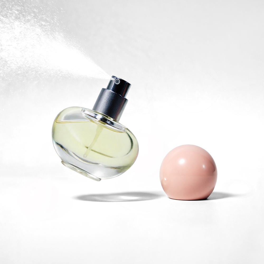 Portable Perfume Spray with Keychain Attachment
