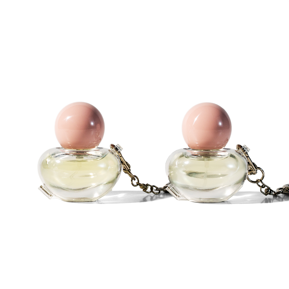 Portable Perfume Spray with Keychain Attachment