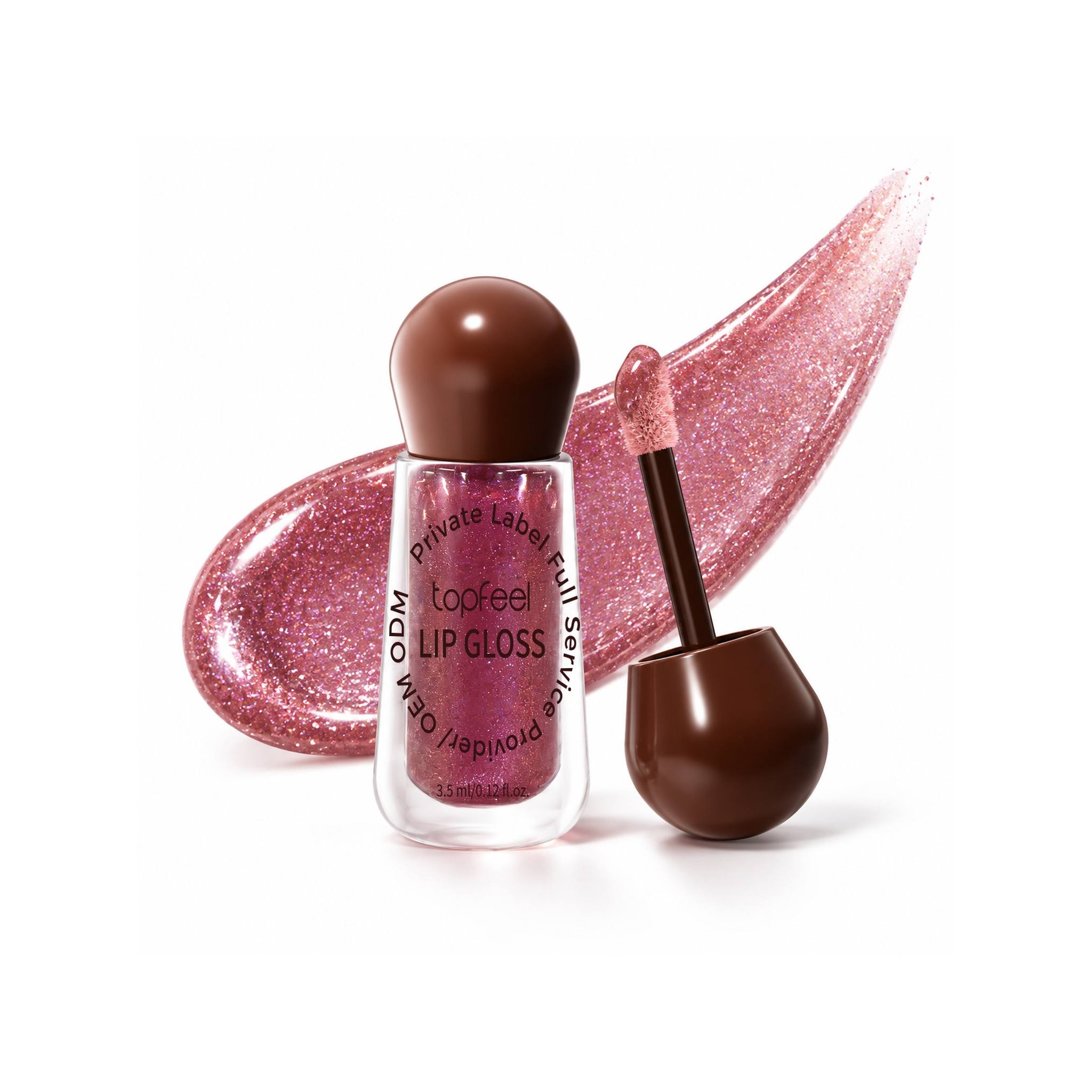 custom shimmer lip gloss
